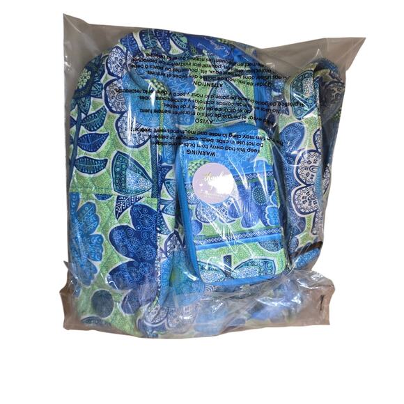 Vera Bradley Claire Lizzy Crossbody Bag 12x8x5 with Matching Wristlet Wallet - Picture 13 of 14